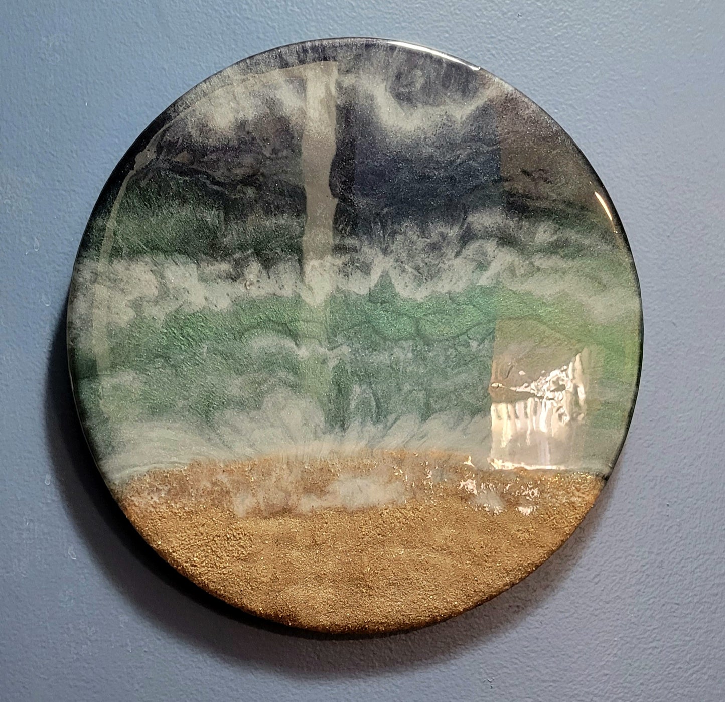 Ocean Serenity Beach Wave Wall Art