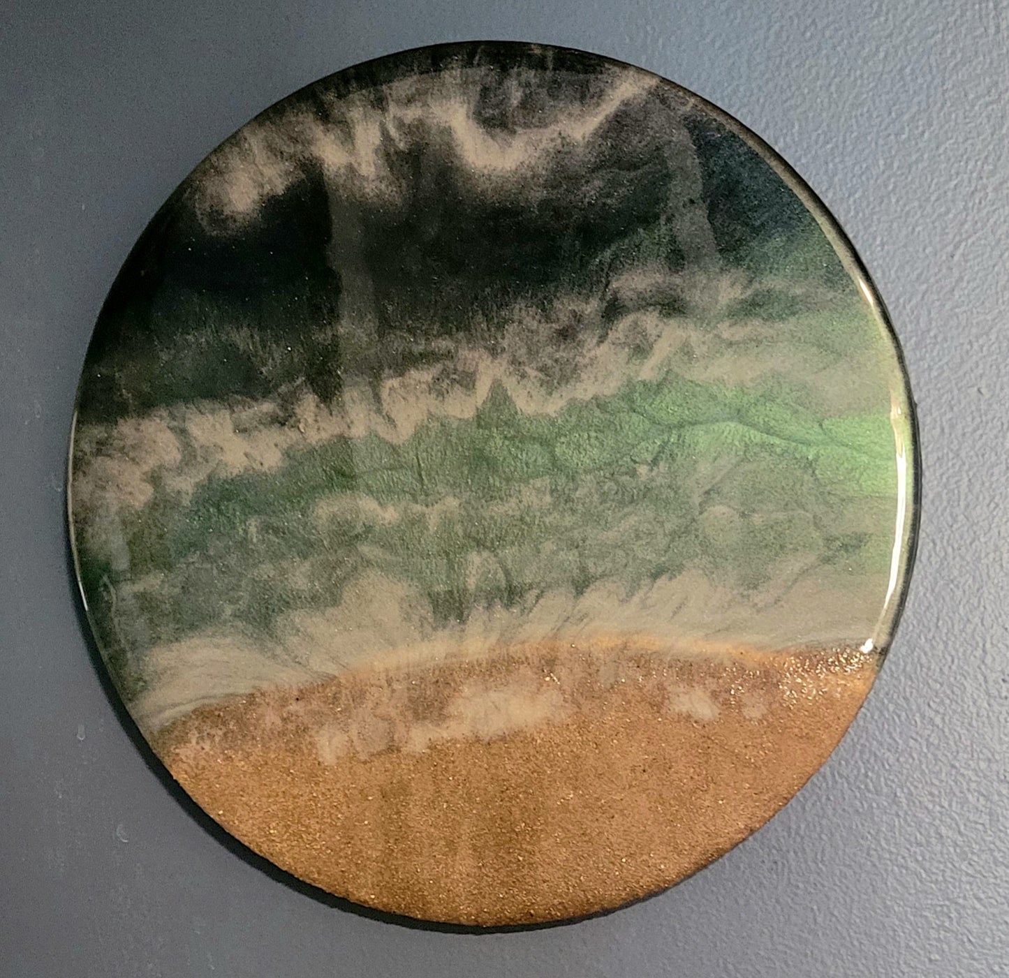 Ocean Serenity Beach Wave Wall Art