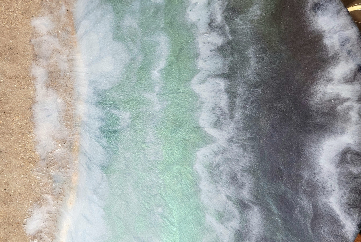 Ocean Serenity Beach Wave Wall Art