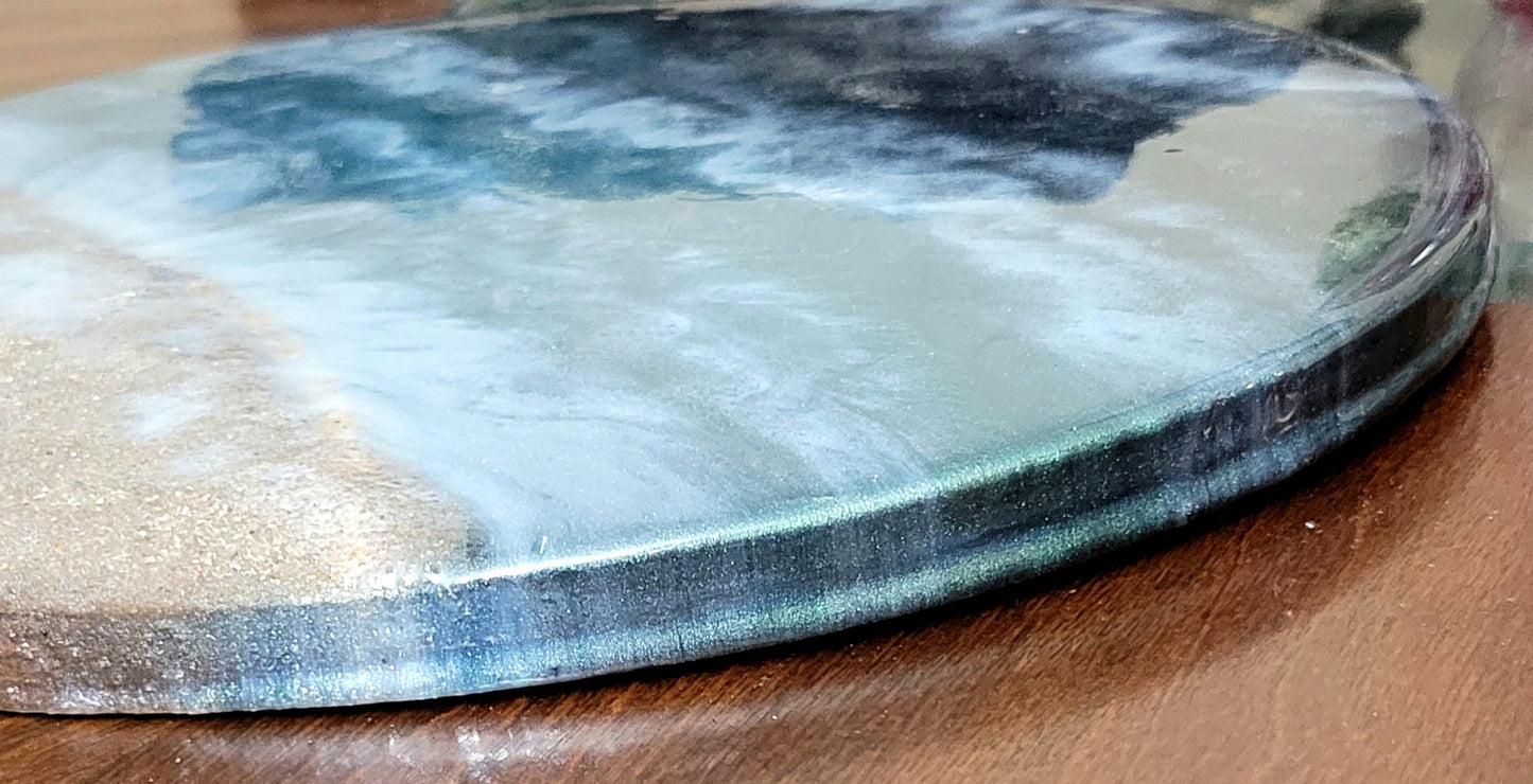 Ocean Serenity Beach Wave Wall Art