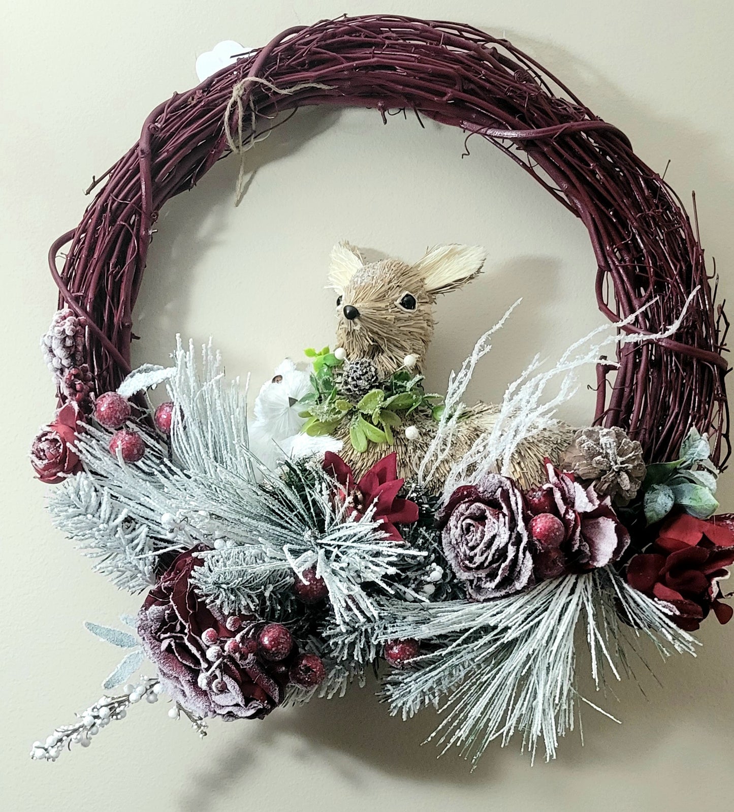 Cranberry Forest Friends Wreath