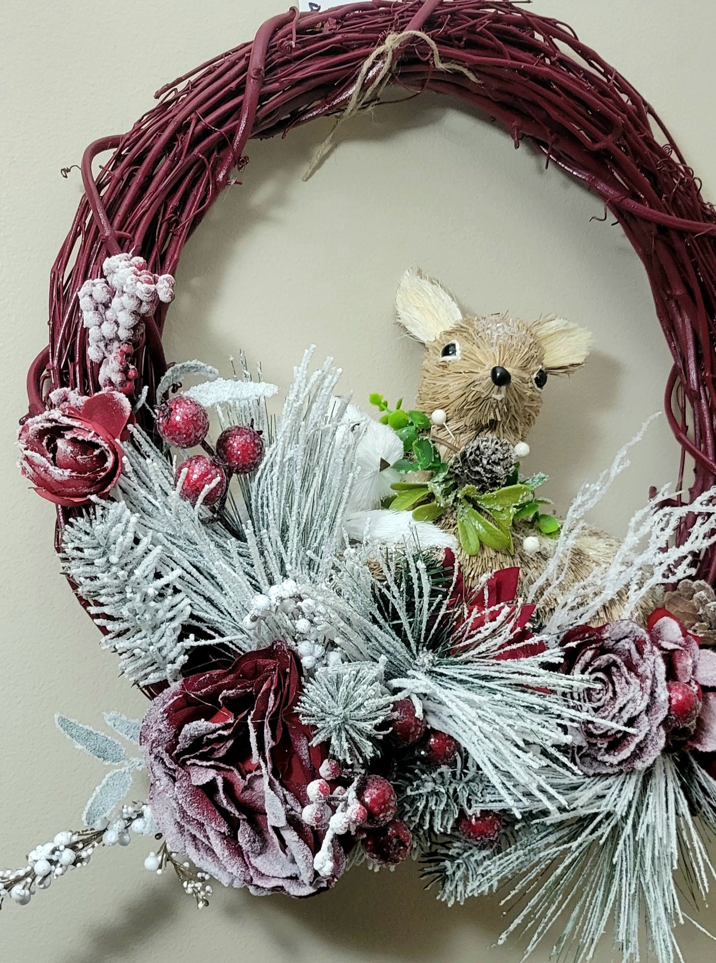 Cranberry Forest Friends Wreath