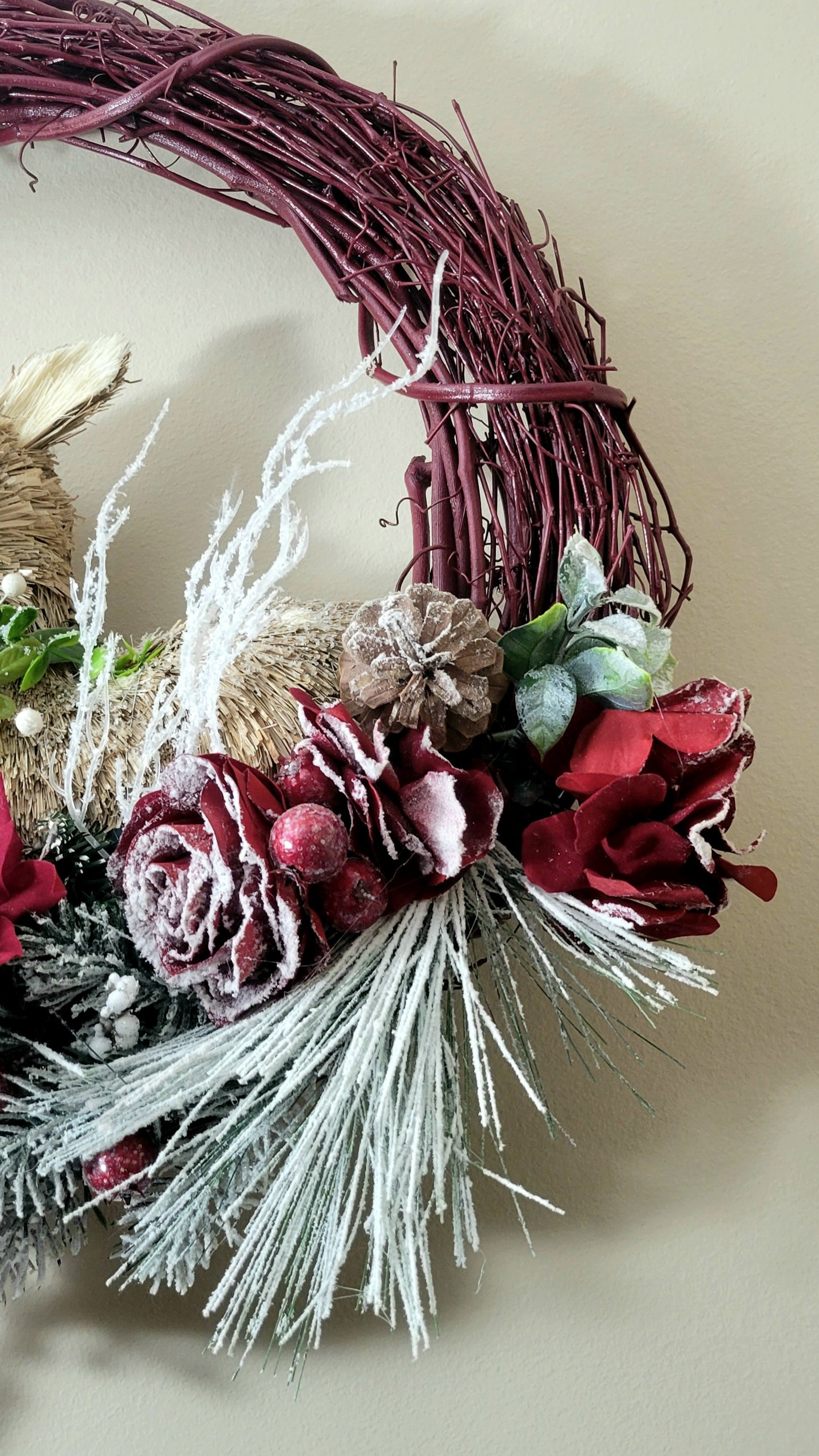 Cranberry Forest Friends Wreath