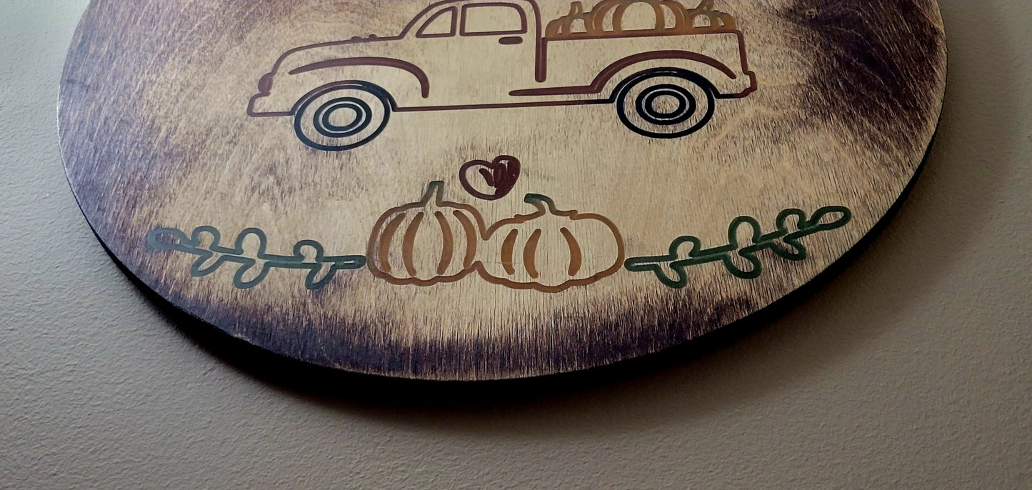 Pumpkin Season Truck