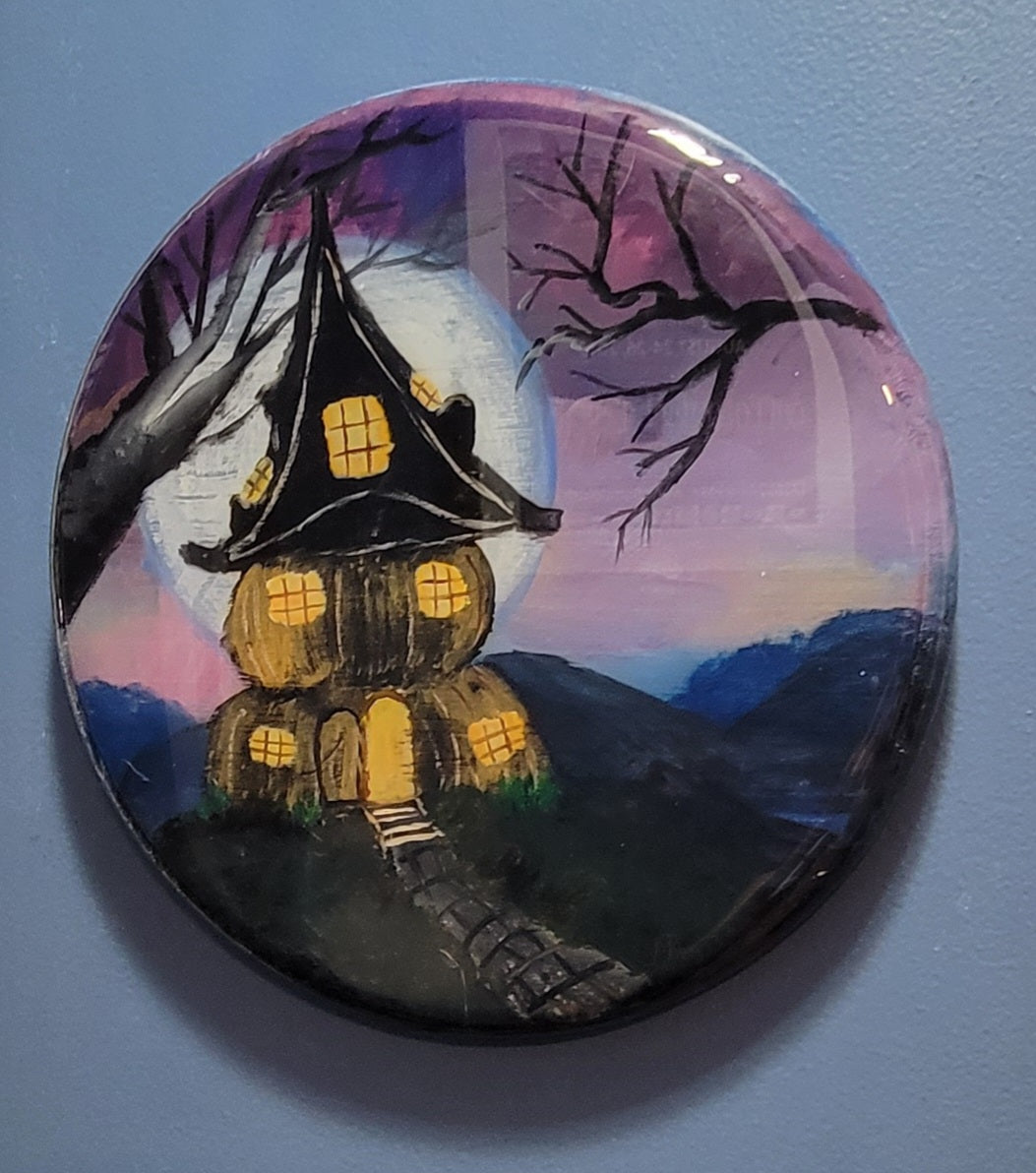 Enchanting Pumpkin Abode Wall Art