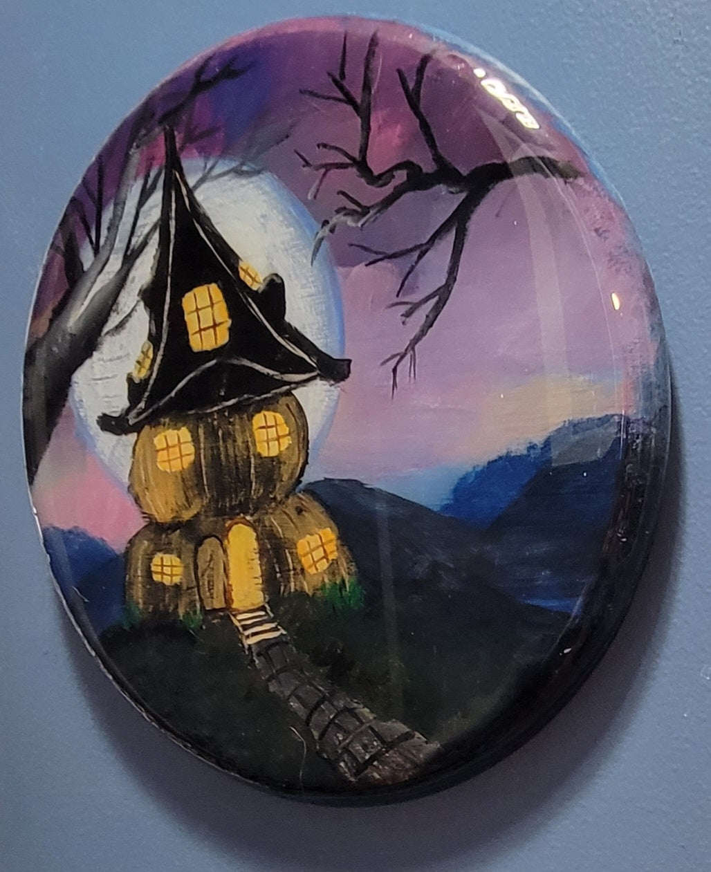 Enchanting Pumpkin Abode Wall Art