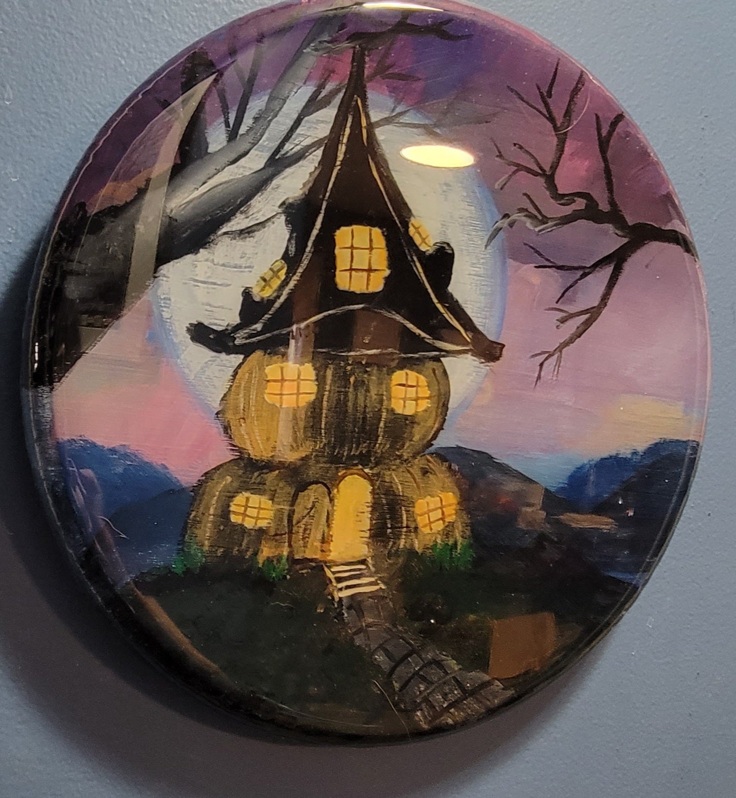 Enchanting Pumpkin Abode Wall Art