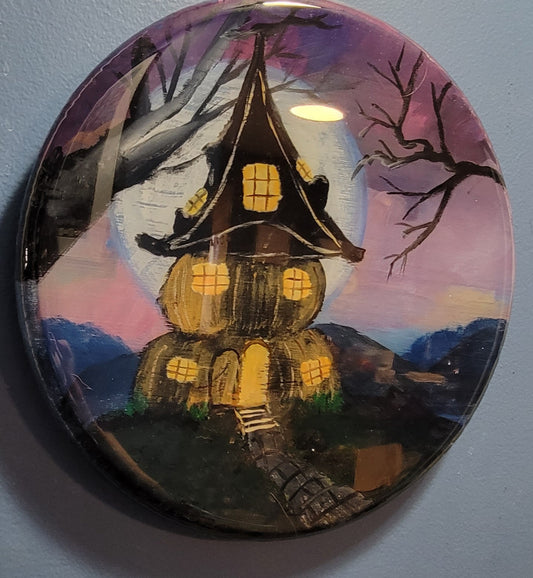 Enchanting Pumpkin Abode Wall Art