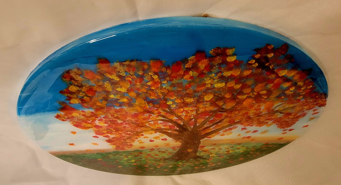 Hand-painted Fall Bliss Wall Art