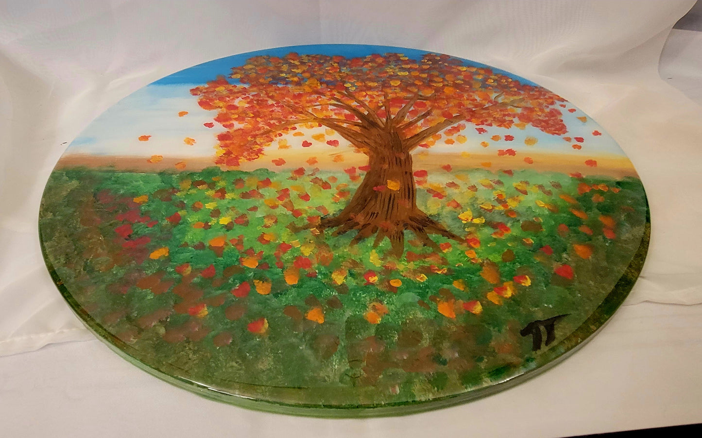 Hand-painted Fall Bliss Wall Art