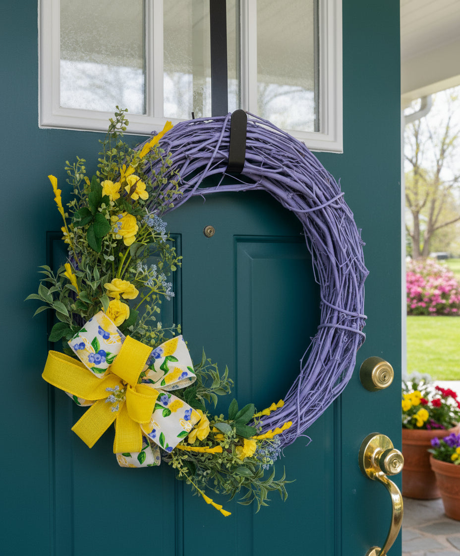 Lavender Bliss Floral Wreath