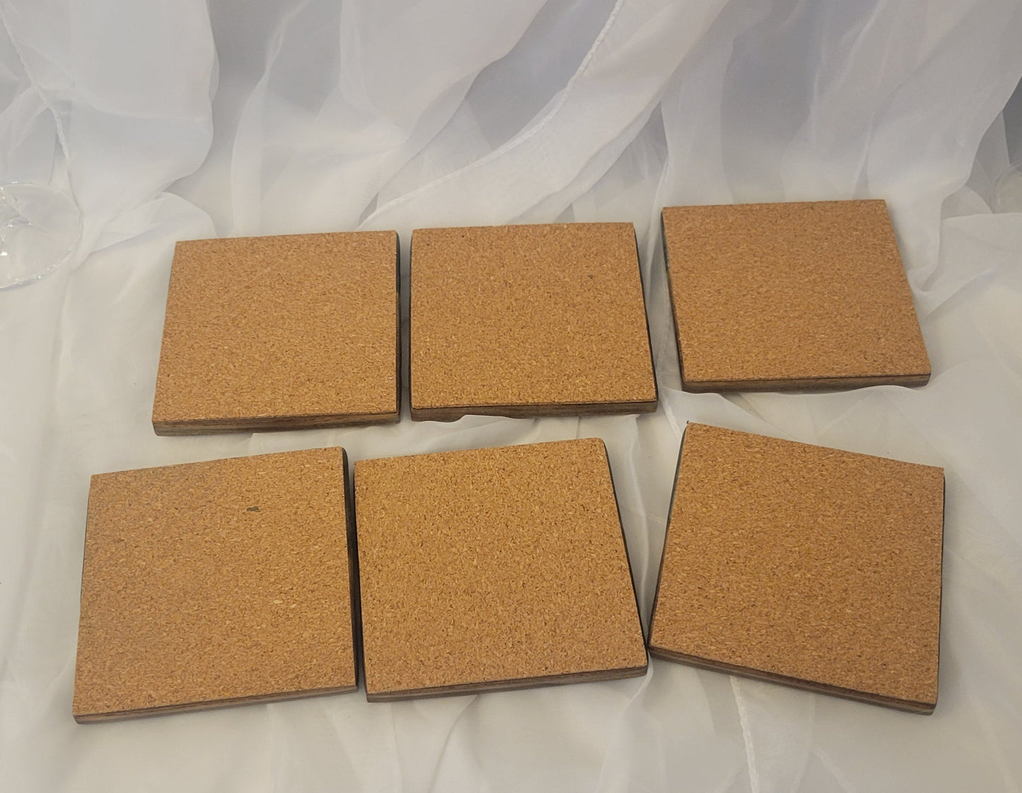 Ruby River Black Walnut Coaster Set