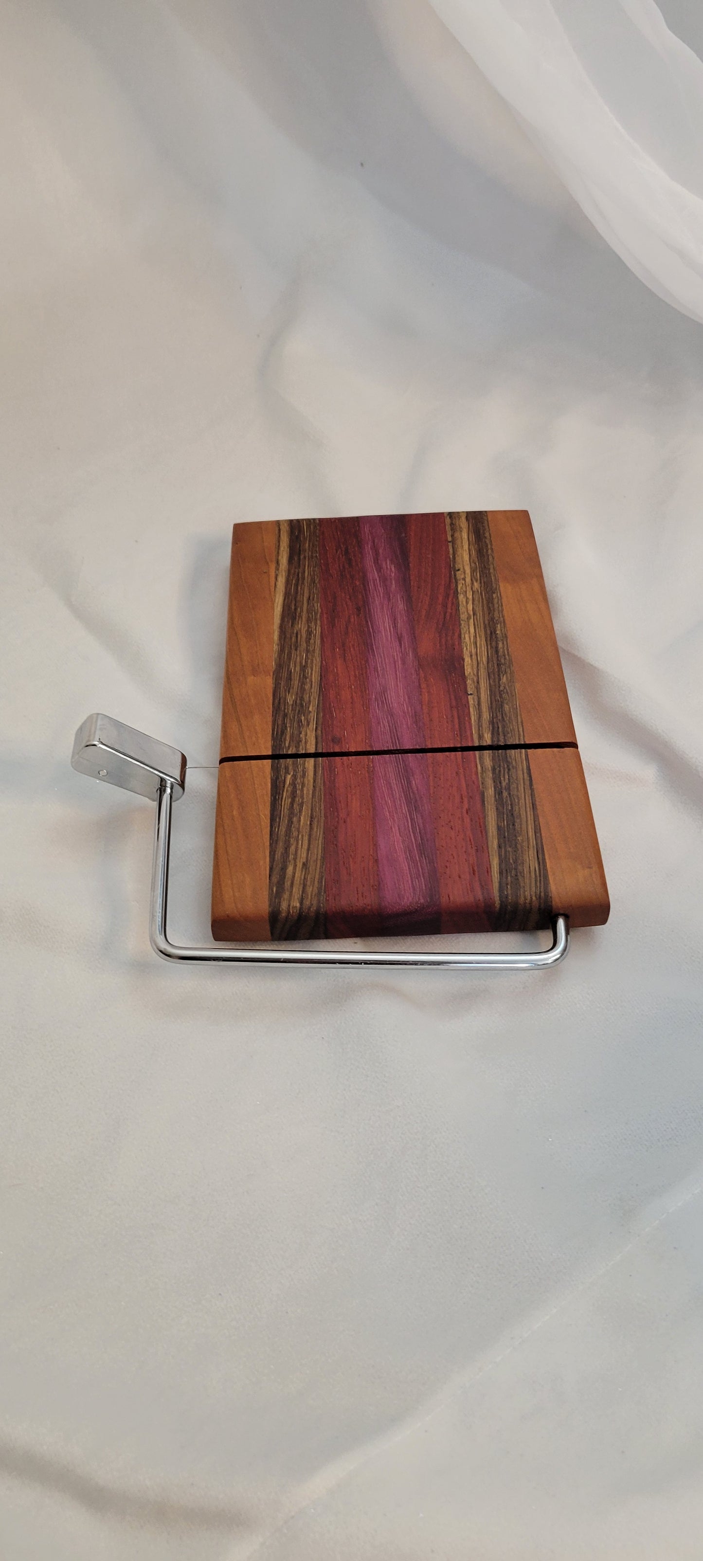Slice & Style: Butcher Block Cheese Slicer Handmade