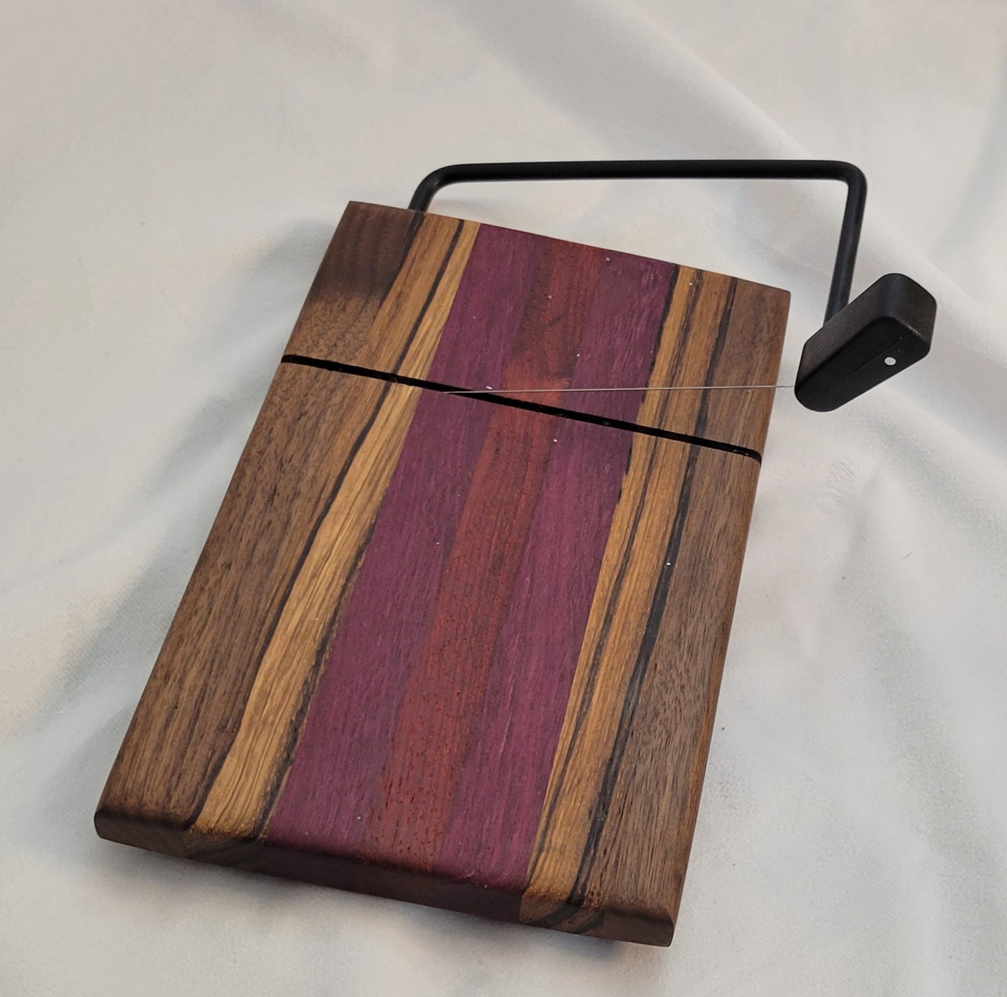 Bold and Beautiful Butcher Block Cheese Slicer Handmade