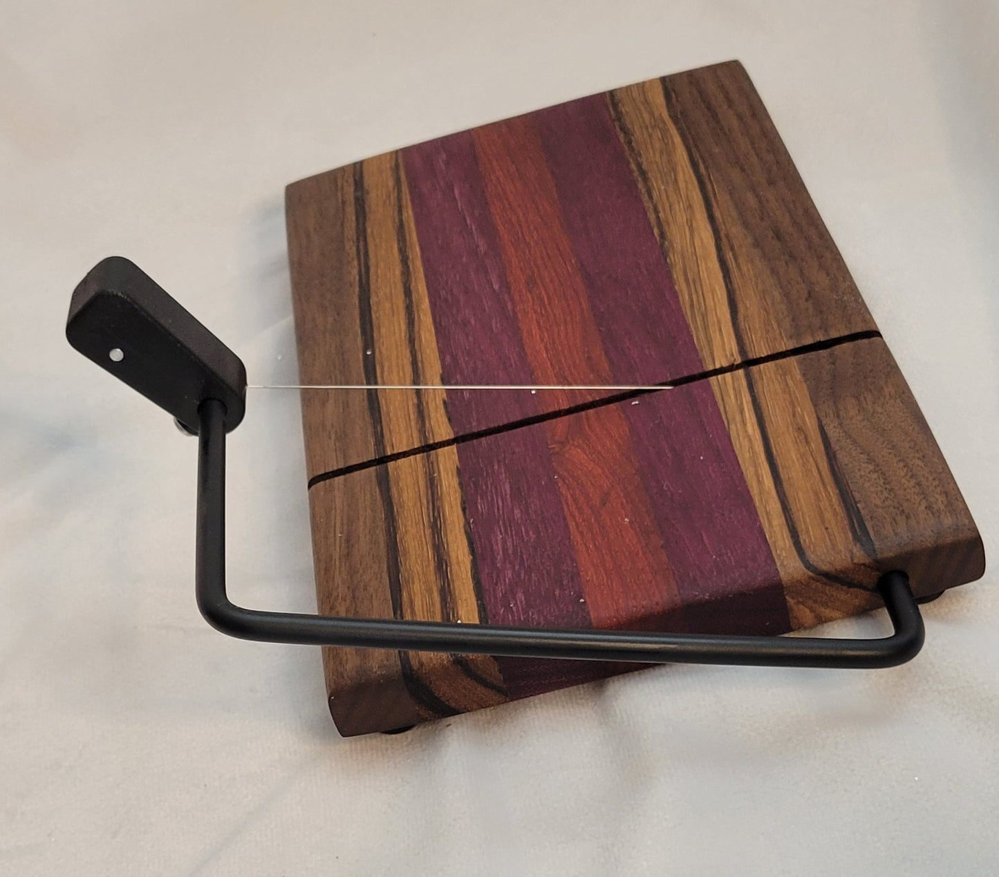 Bold and Beautiful Butcher Block Cheese Slicer Handmade