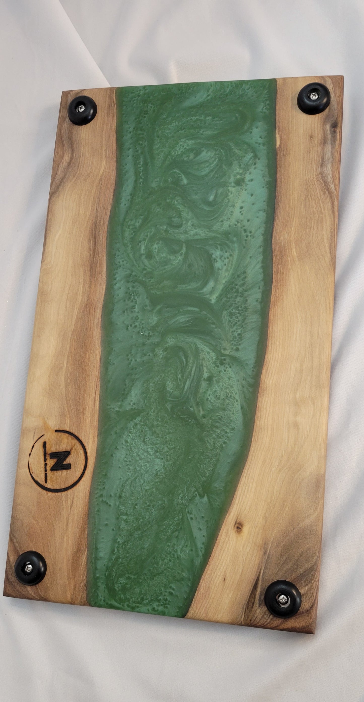 Evergreen Cascade Handmade Black Walnut Charcuterie Board