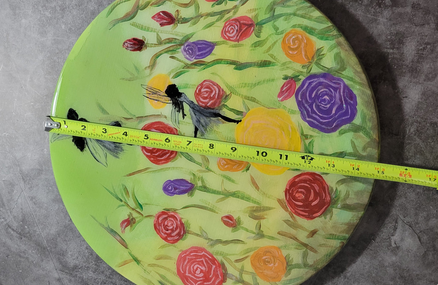 Whimsy in Bloom Fairy Garden Wall Art - Handmade with Love