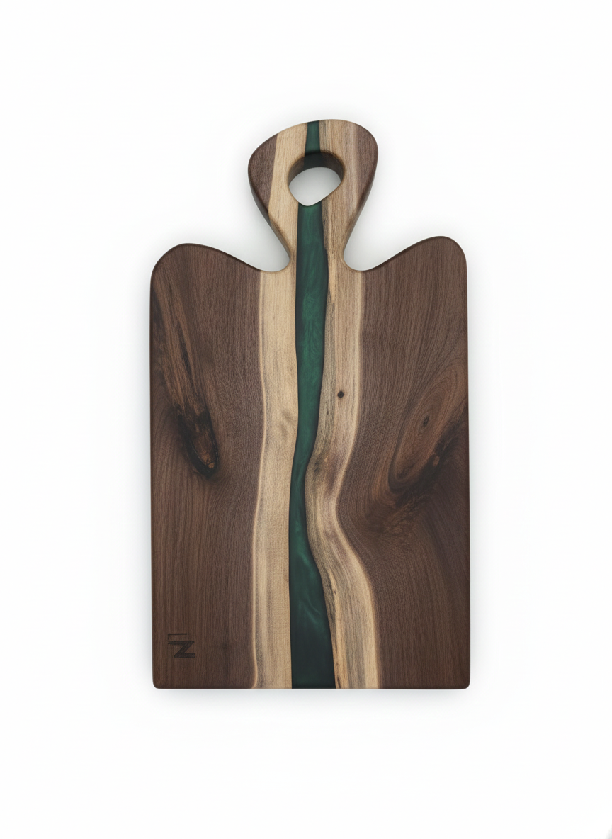 Juniper Veil – Organic Green Ombre Charcuterie Board