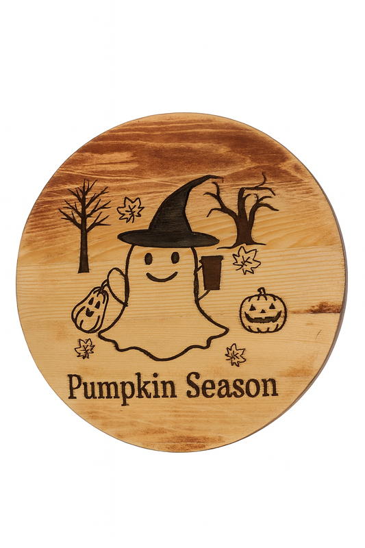 Pumpkin Patch Spirit – Handcrafted Halloween Decor Sign