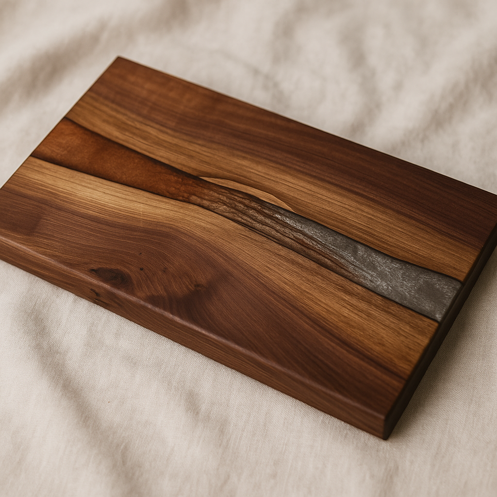 Copper Mist – Black Walnut Charcuterie Board