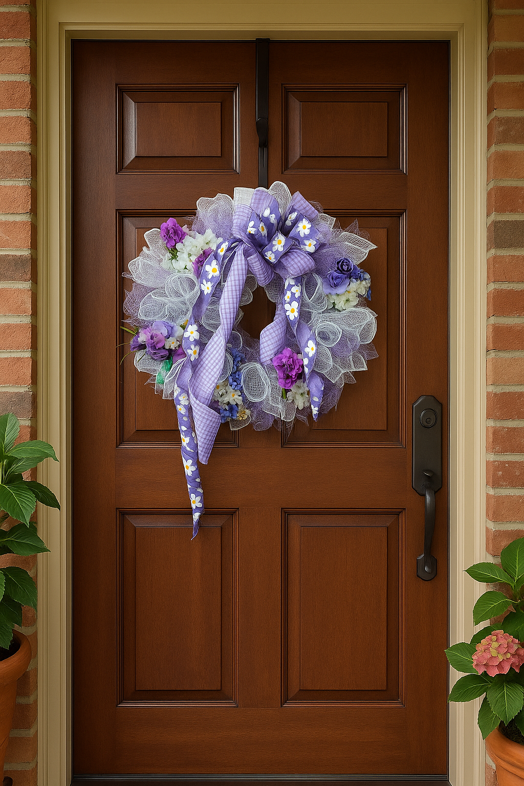 Lavender Elegance wreath