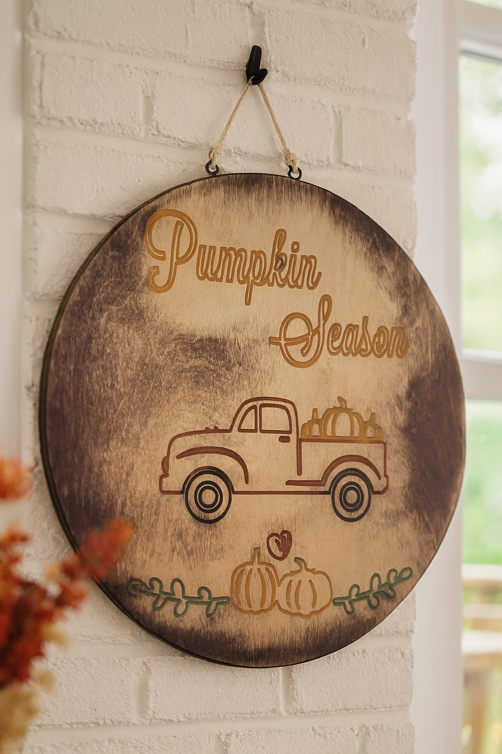 Harvest Haul – Pumpkin Season Truck Sign