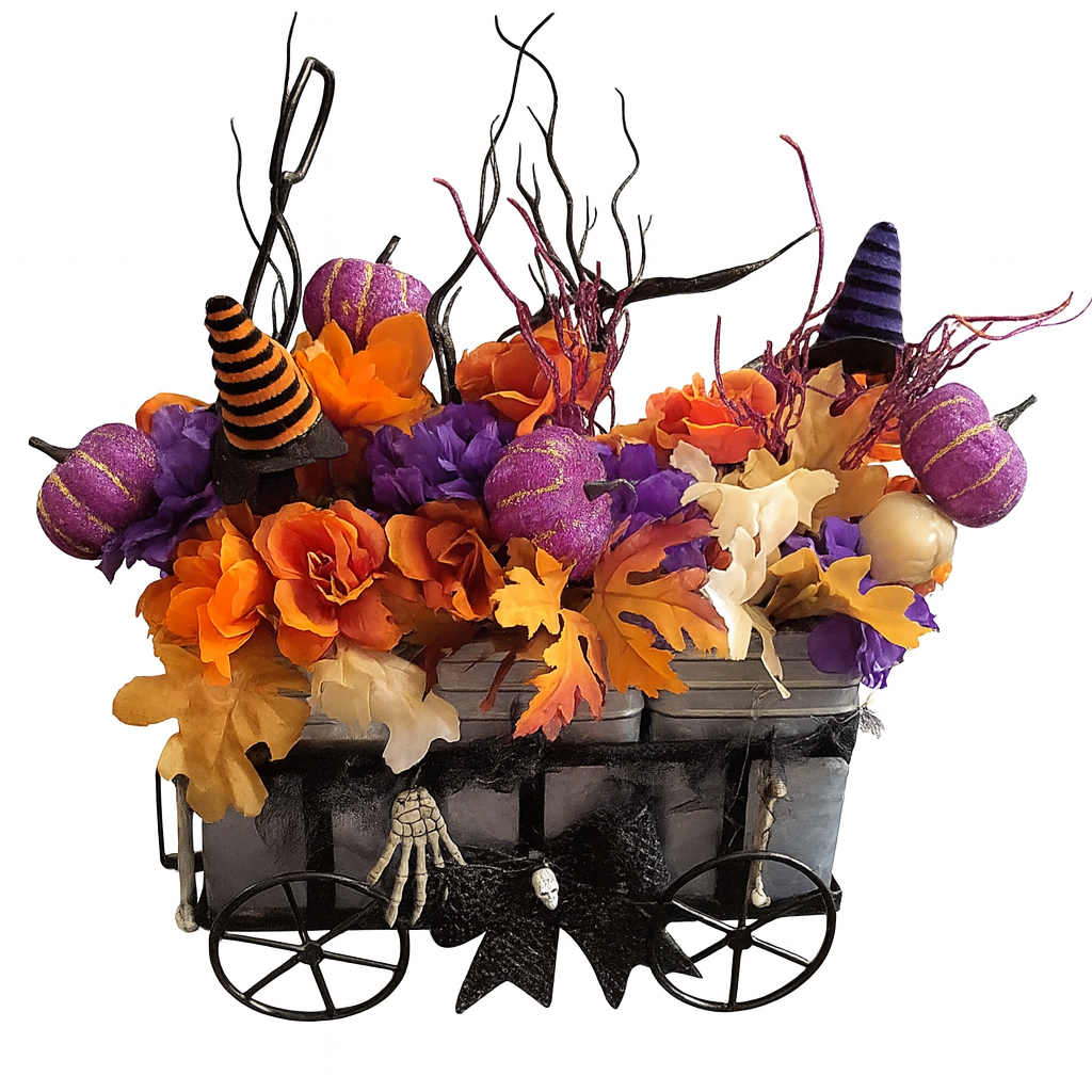 Spooky Harvest Wagon