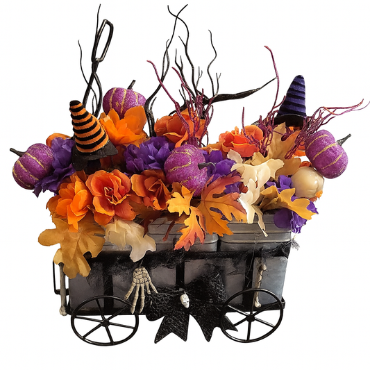 Spooky Harvest Wagon