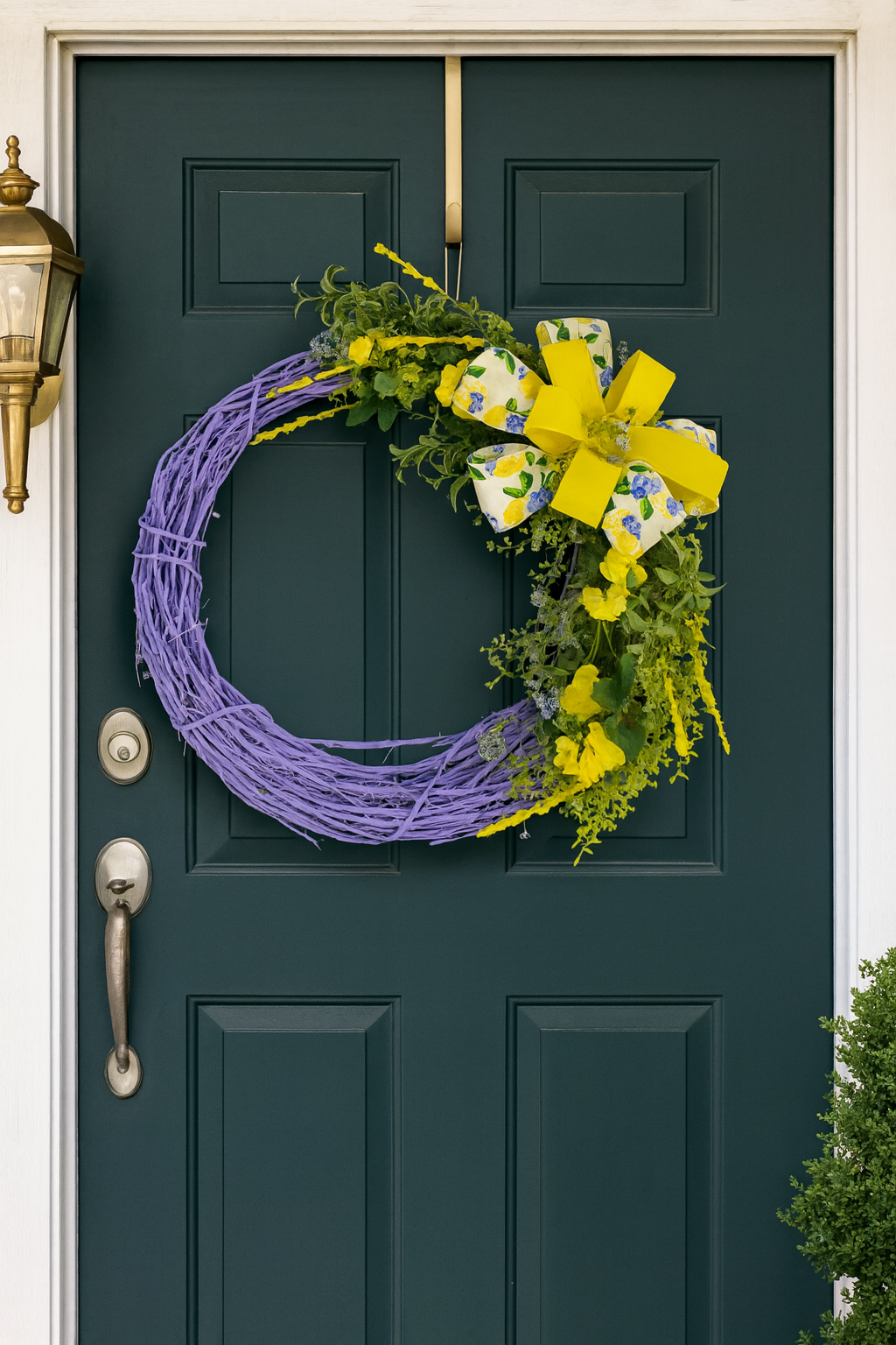 Lavender Bliss Floral Wreath