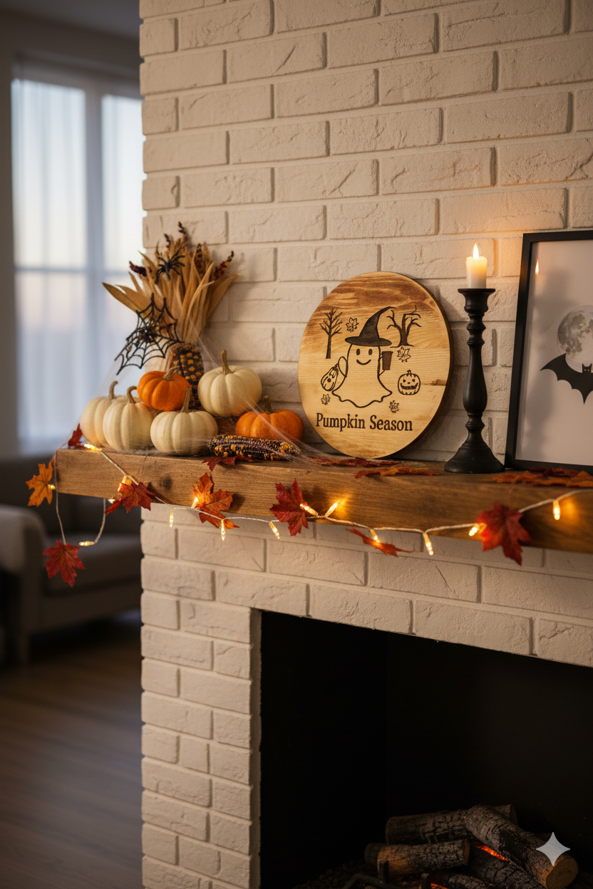 Pumpkin Patch Spirit – Handcrafted Halloween Decor Sign