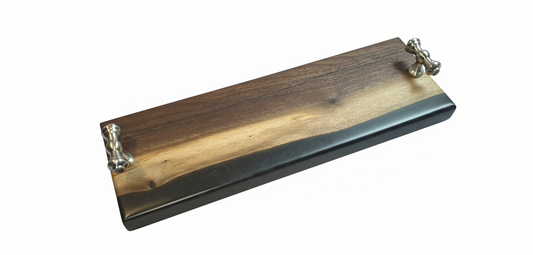 Midnight Ember – Black Walnut Charcuterie Board