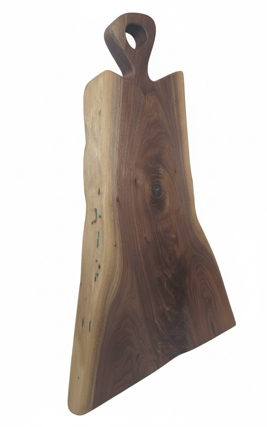 The Grand Feast Board – XL Live Edge Black Walnut