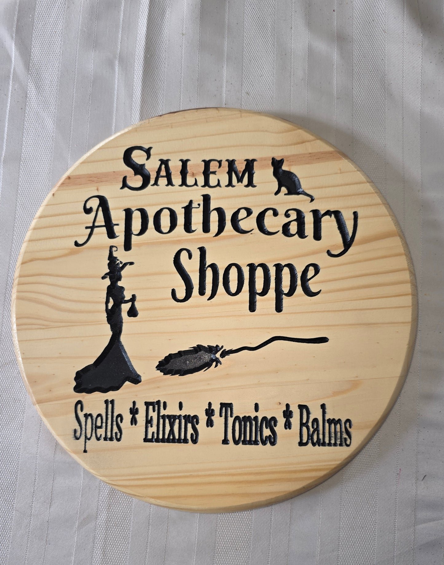 Salem Apothecary Halloween Sign