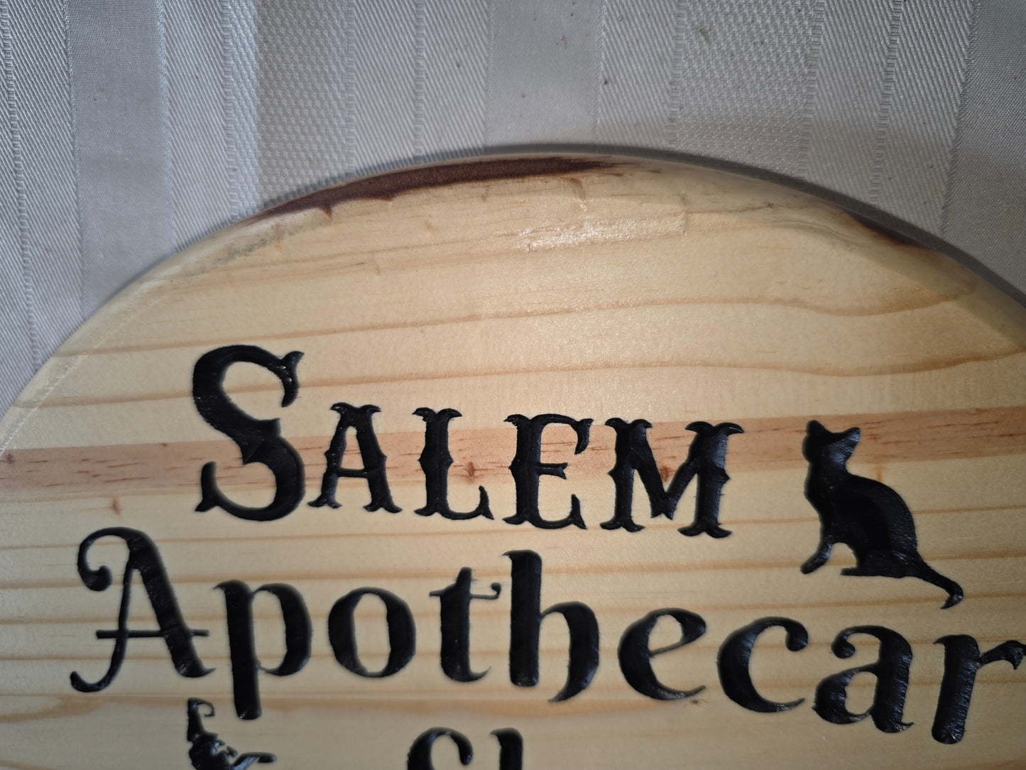 Salem Apothecary Halloween Sign