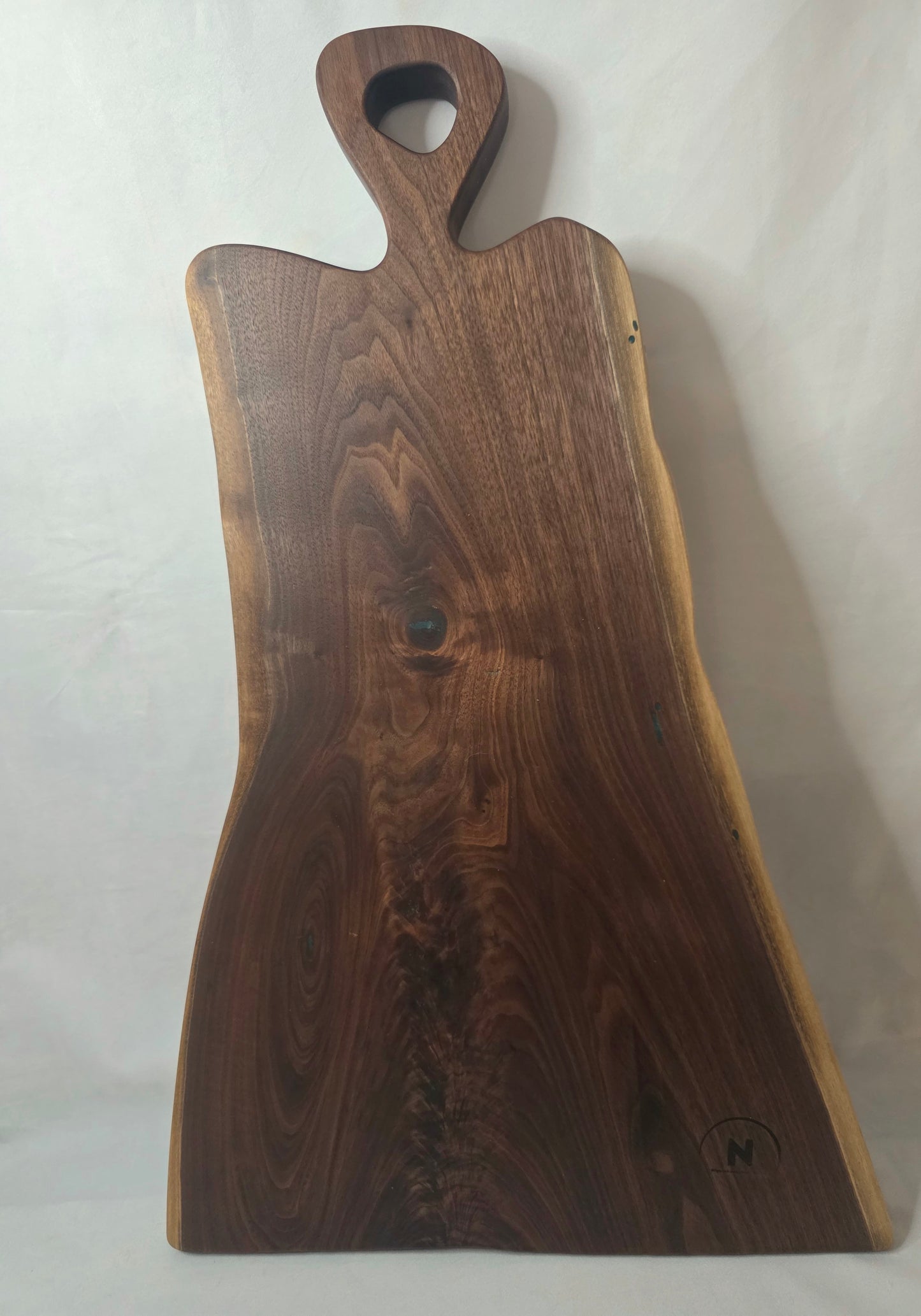 The Grand Feast Board – XL Live Edge Black Walnut