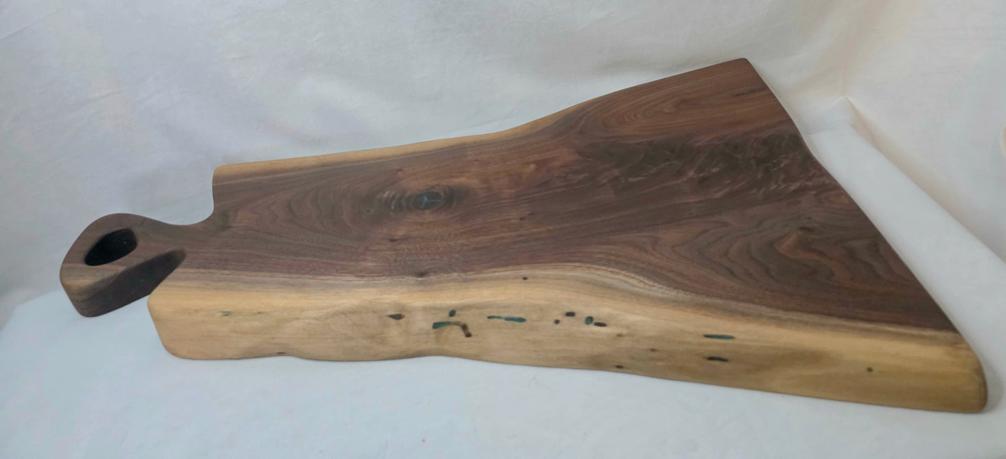 The Grand Feast Board – XL Live Edge Black Walnut