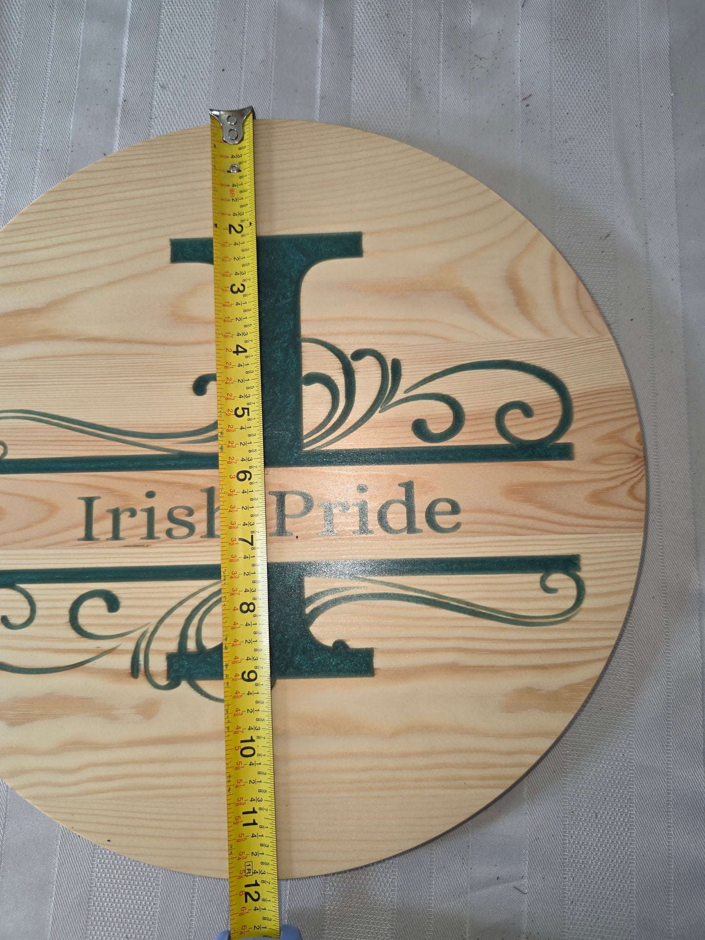 Irish Pride – Green Epoxy Resin Wall Sign