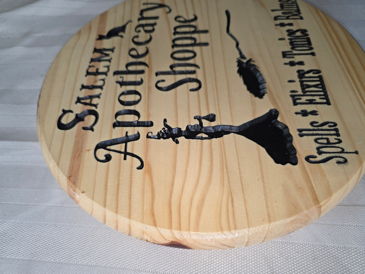 Salem Apothecary Halloween Sign
