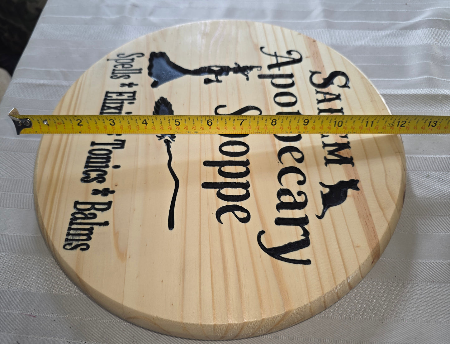 Salem Apothecary Halloween Sign