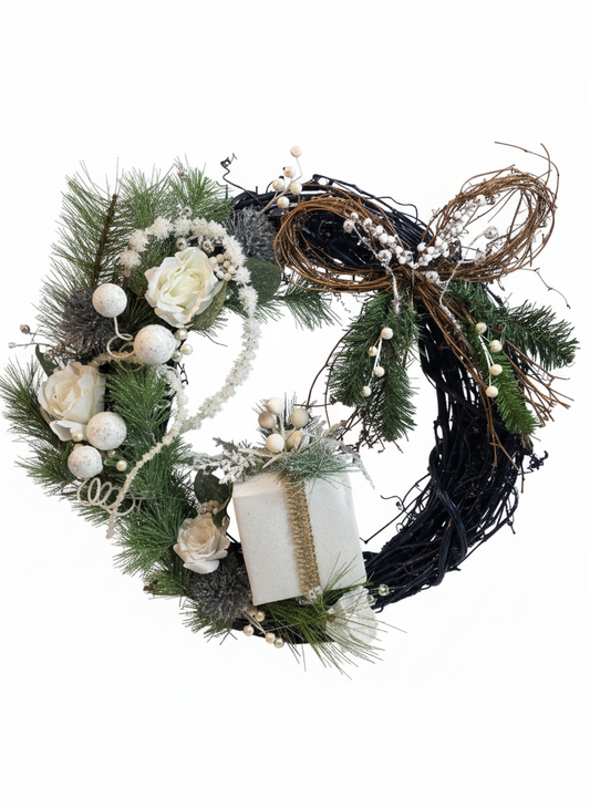 Midnight Blue Enchantment Wreath