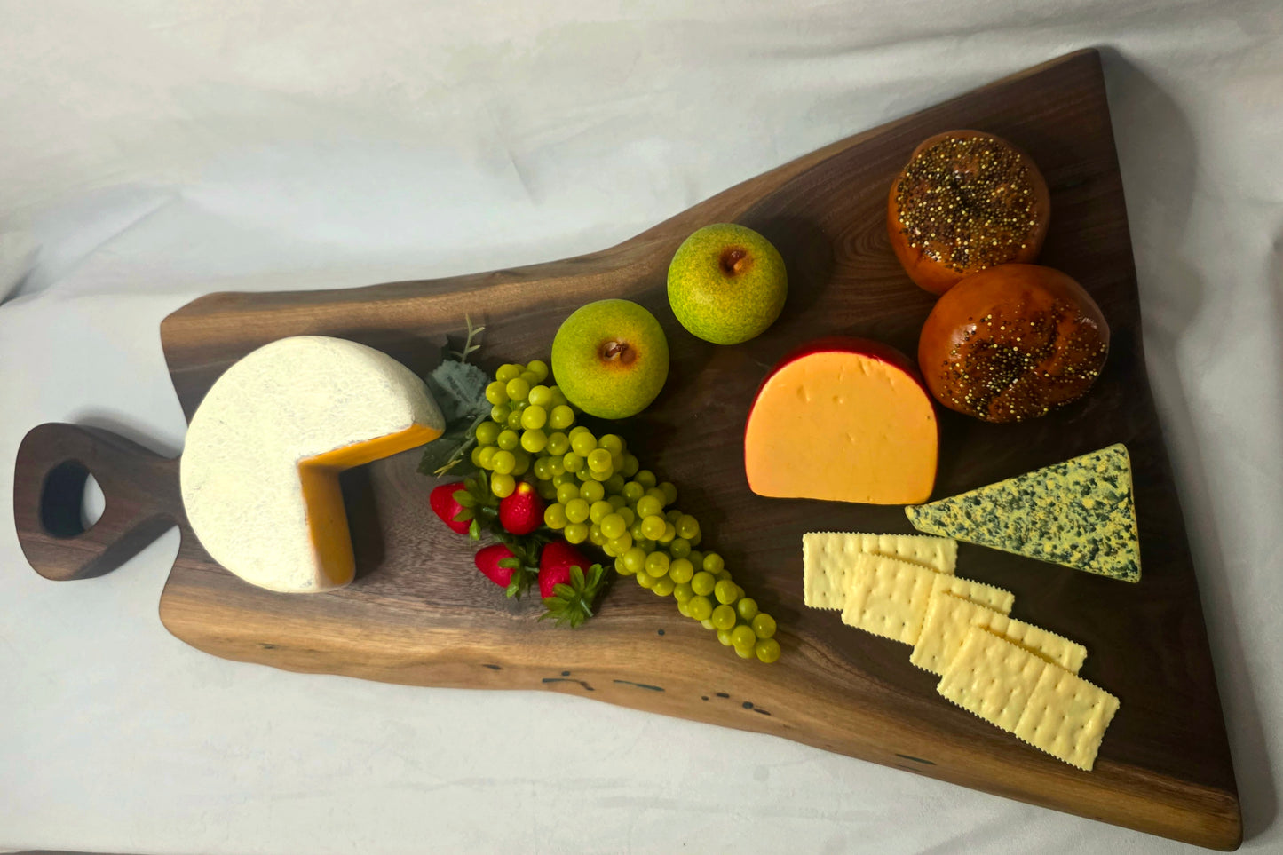The Grand Feast Board – XL Live Edge Black Walnut