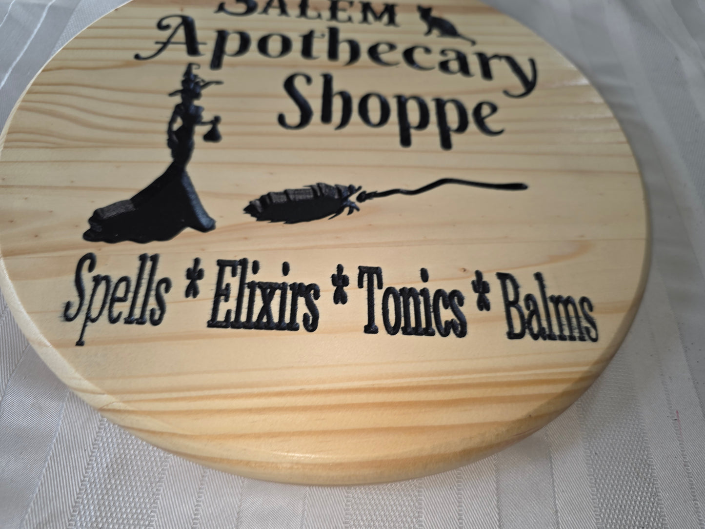 Salem Apothecary Halloween Sign
