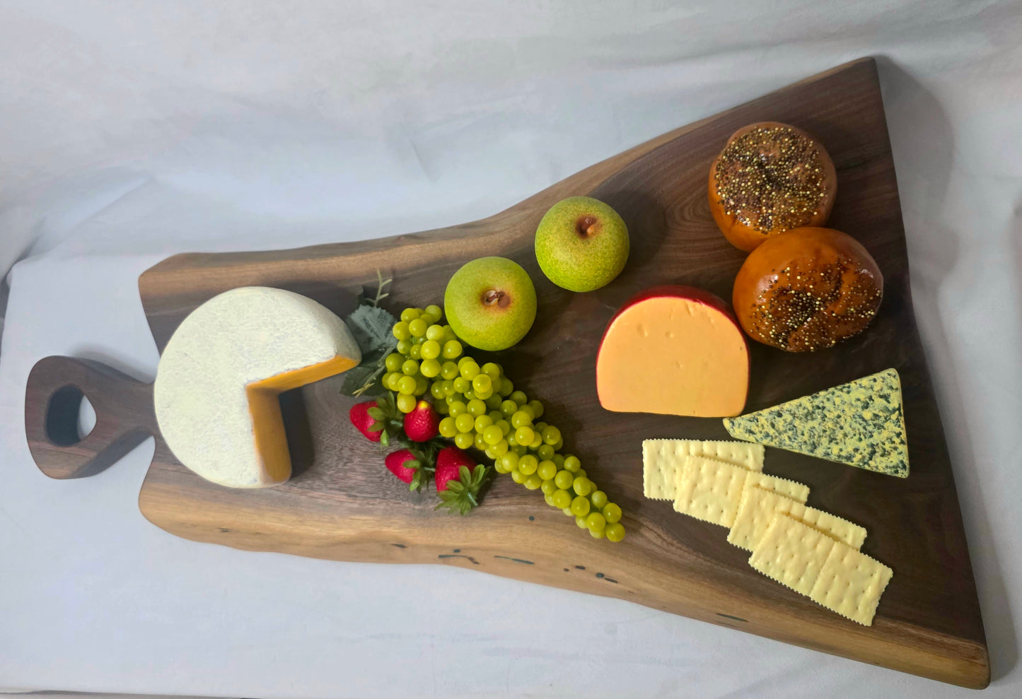 The Grand Feast Board – XL Live Edge Black Walnut