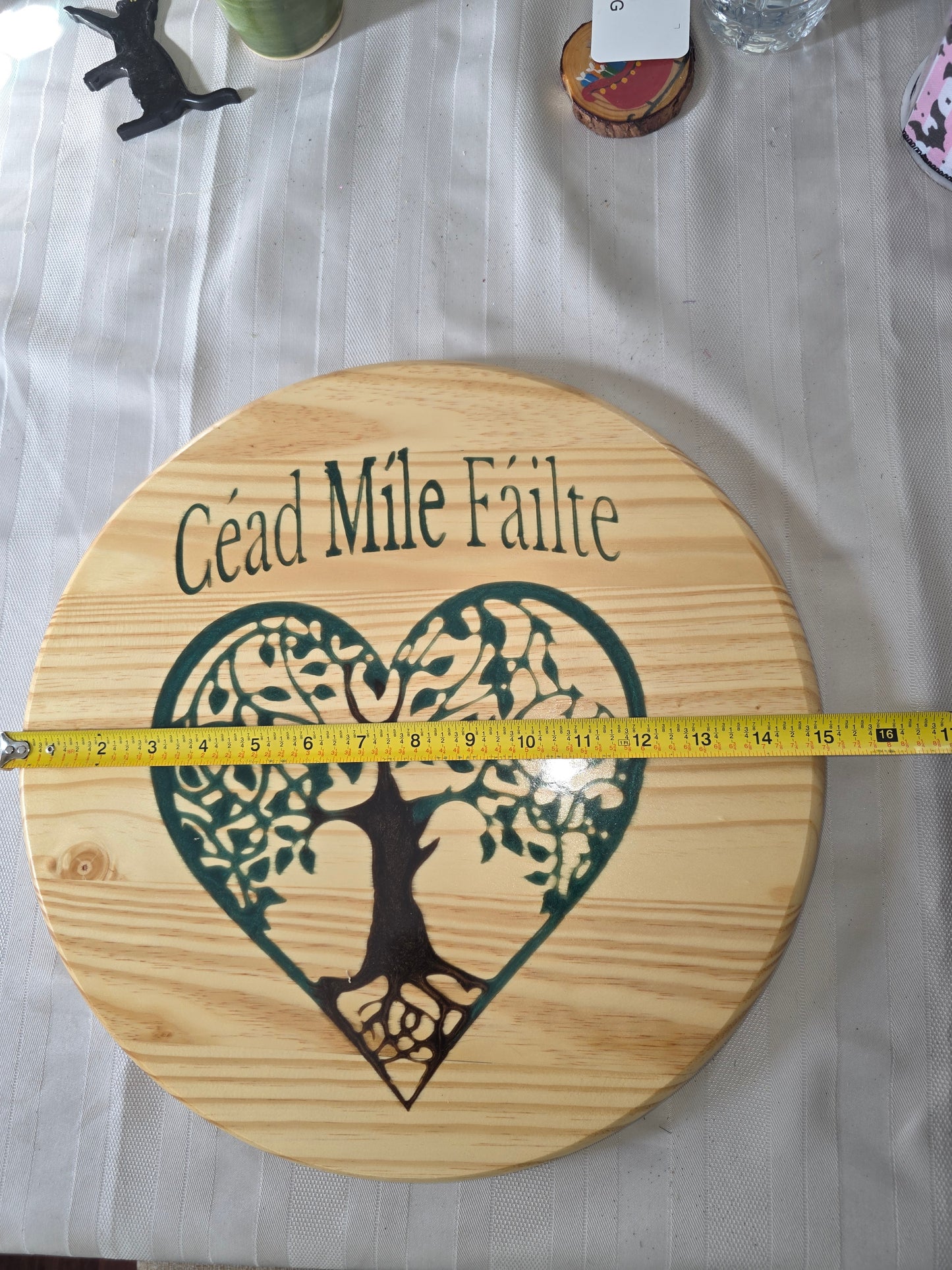 Céad Míle Fáilte – Celtic Tree of Life Welcome Sign