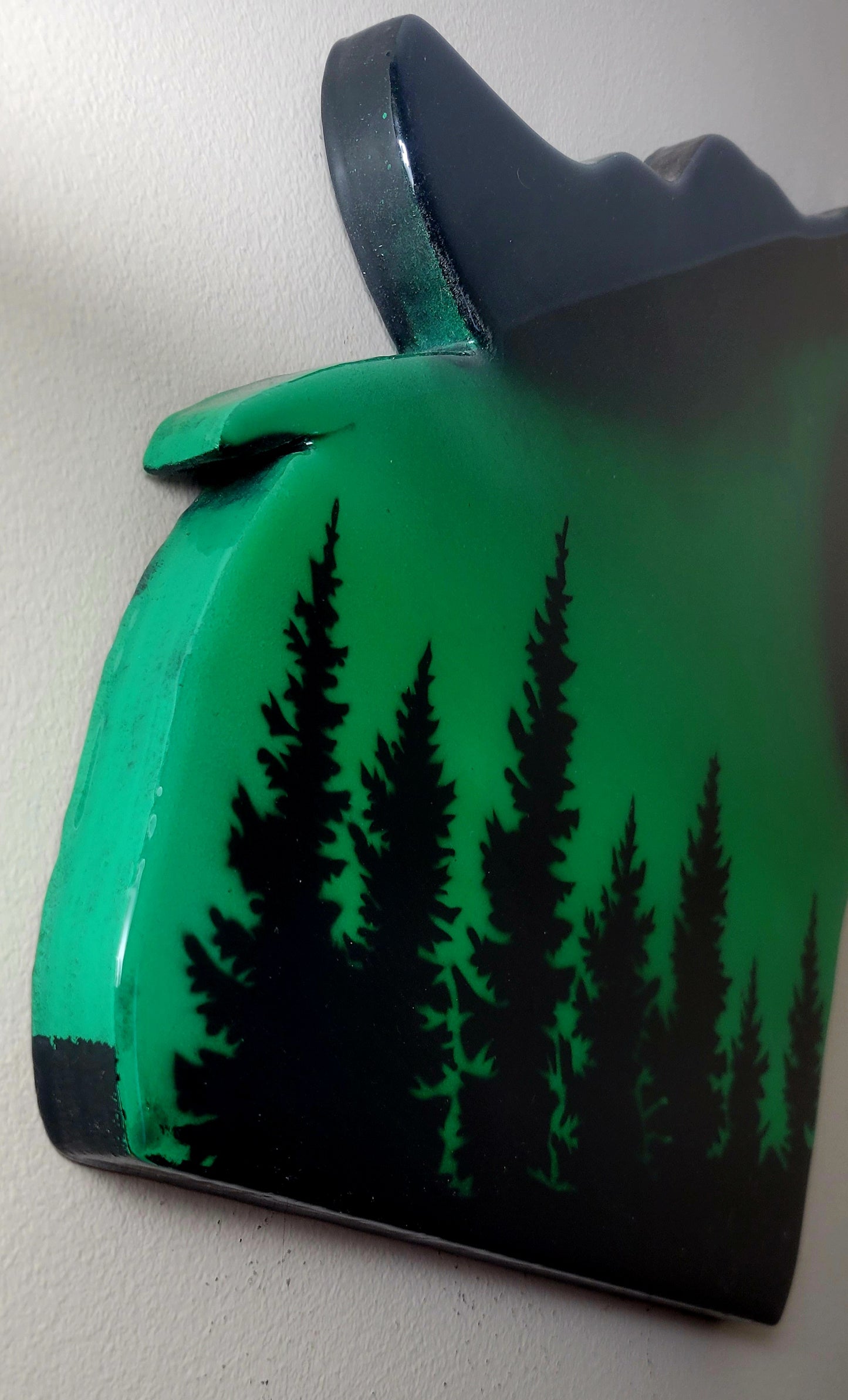 Aurora Borealis Wolf