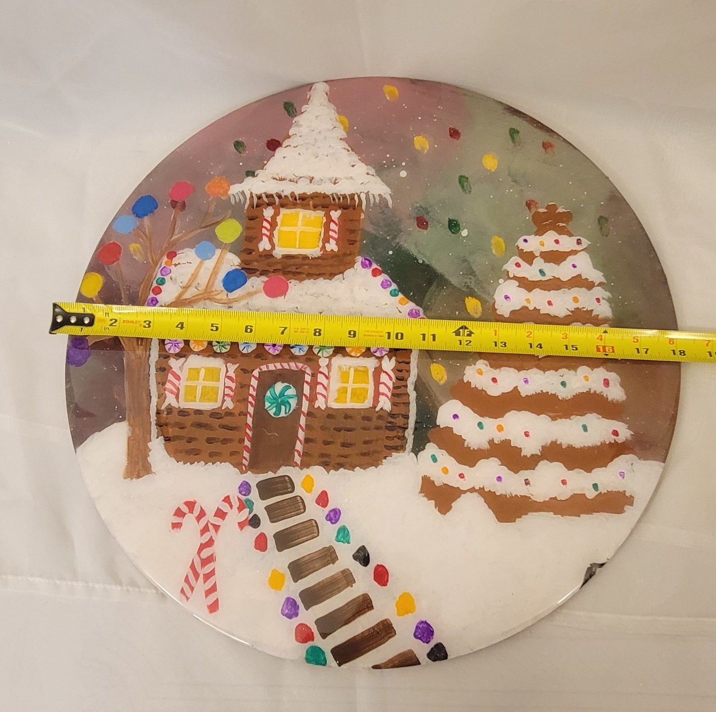 Gingerbread Wonderland Hand-Painted