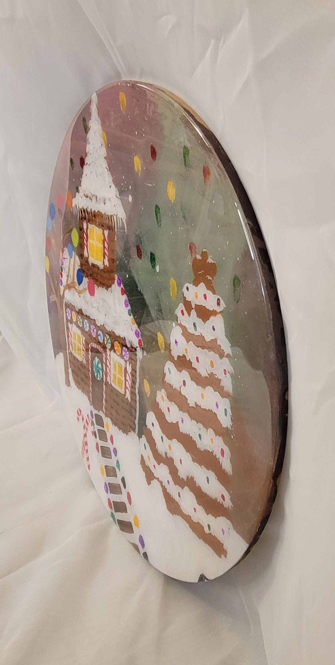 Gingerbread Wonderland Hand-Painted