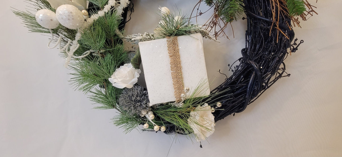 Midnight Blue Enchantment Wreath