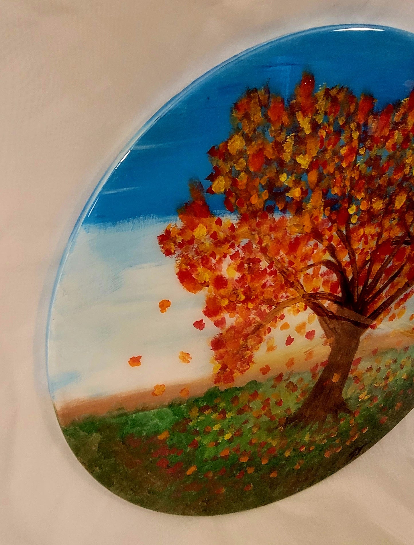 Hand-painted  Fall Bliss Wall Art
