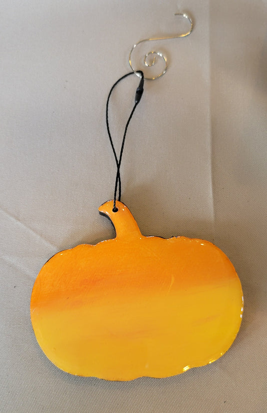 Harvest Pumpkin Ornament – Handmade Delight!